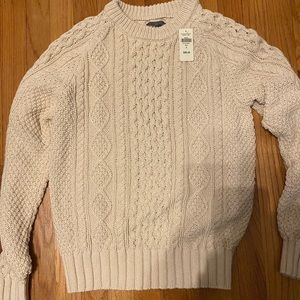 LL bean fisherman crewneck sweater
